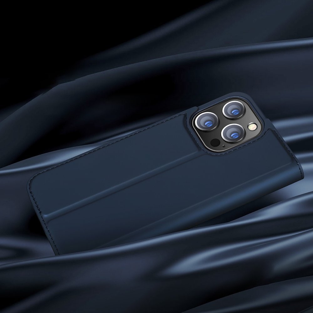 Dux Ducis Skin Pro bokhylleveske for iPhone 13 Pro blå