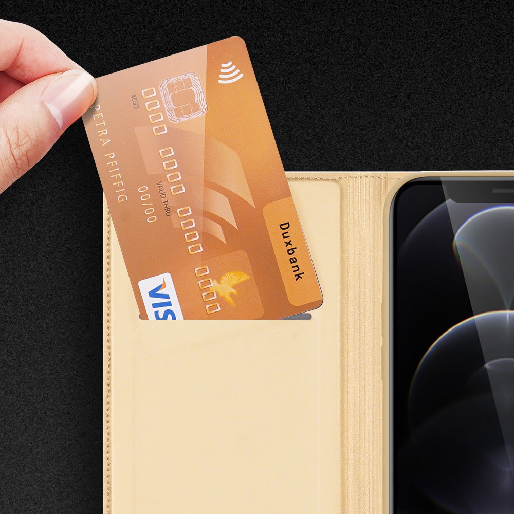 Dux Ducis Skin Pro bokhylleveske for iPhone 13 Pro blå