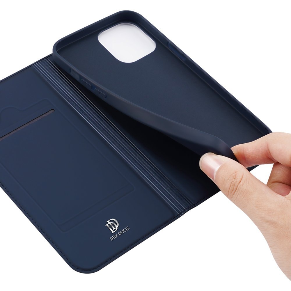 Dux Ducis Skin Pro bokhylleveske for iPhone 13 Pro blå