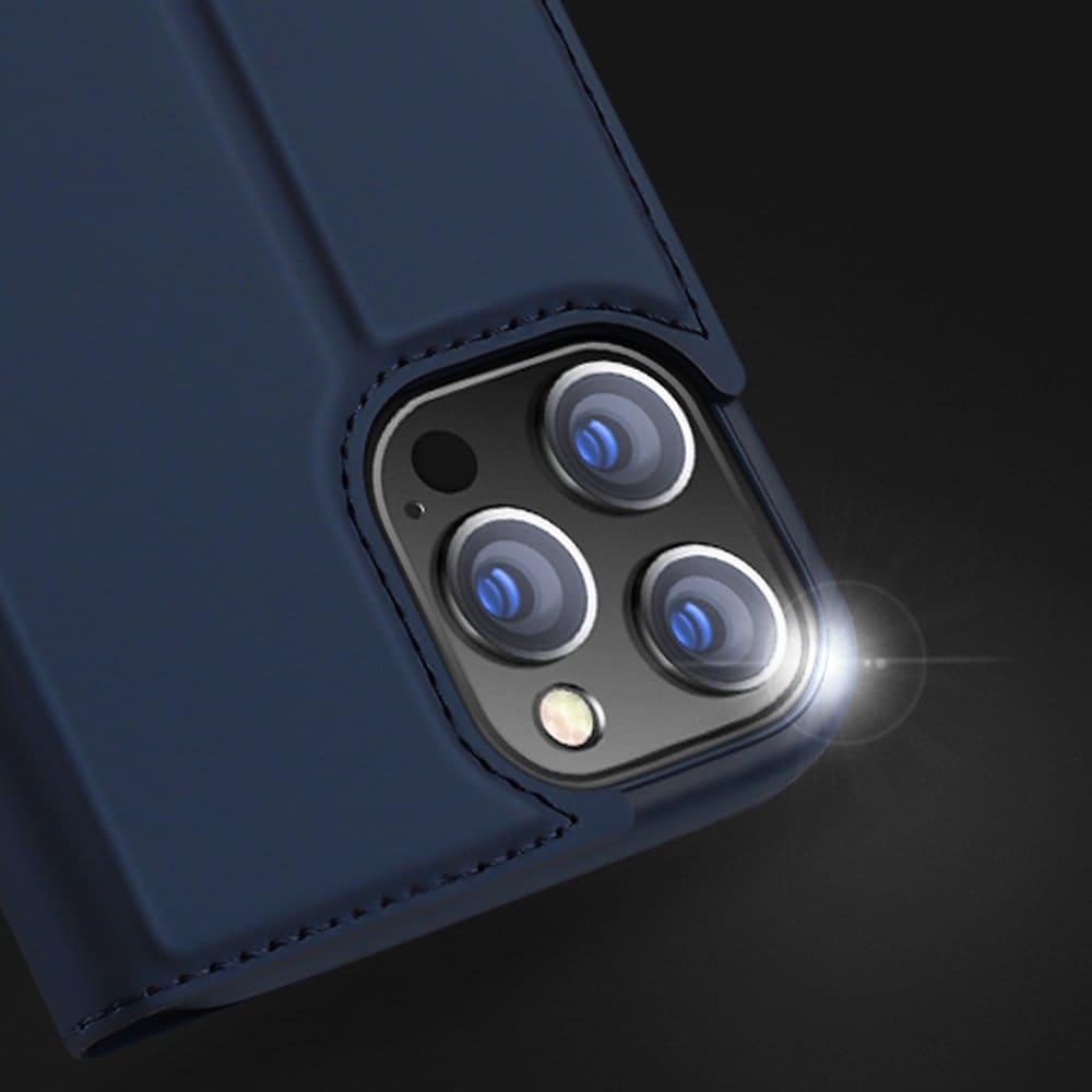 Dux Ducis Skin Pro bokhylleveske for iPhone 13 Pro golden