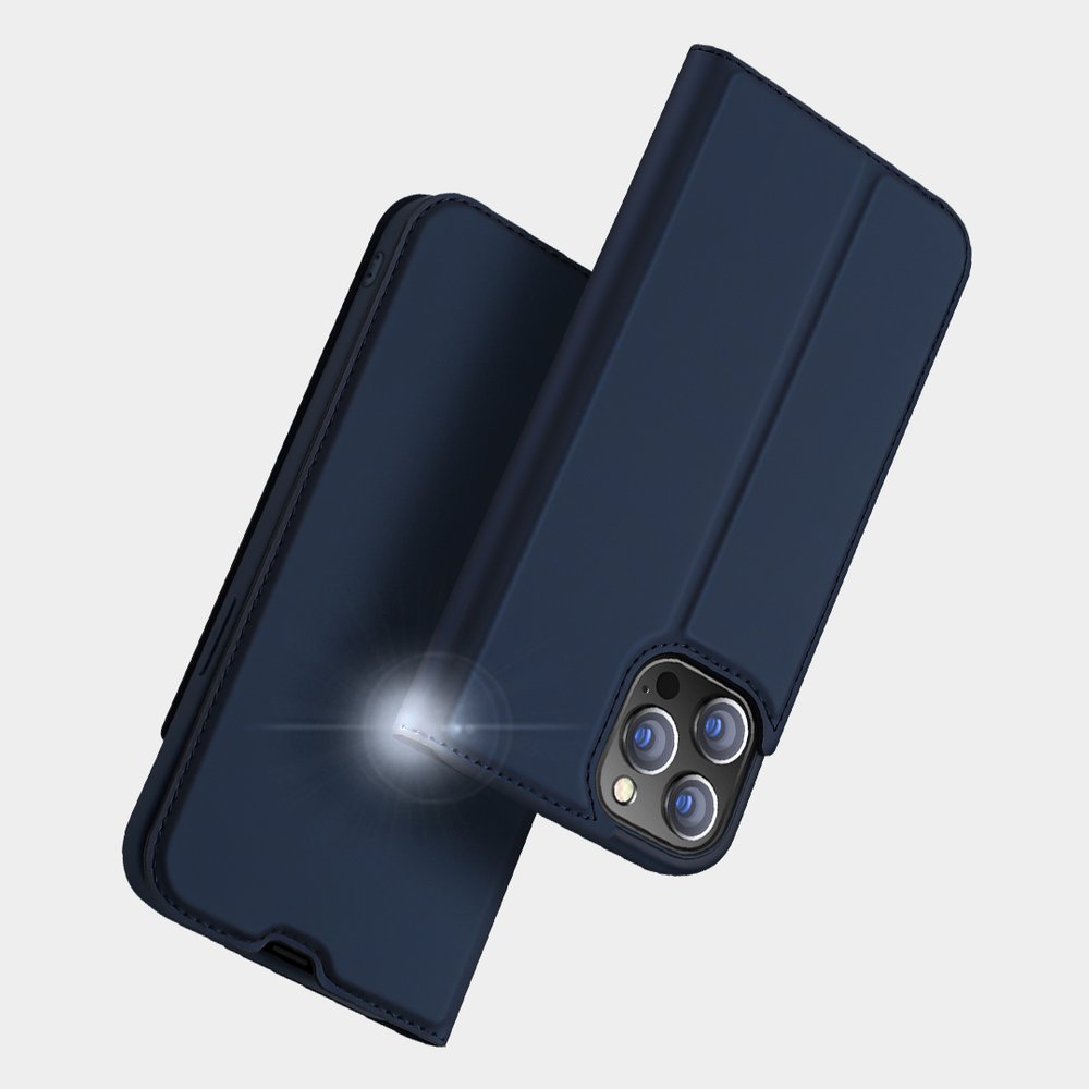 Dux Ducis Skin Pro bokhylleveske for iPhone 13 Pro Max rosa