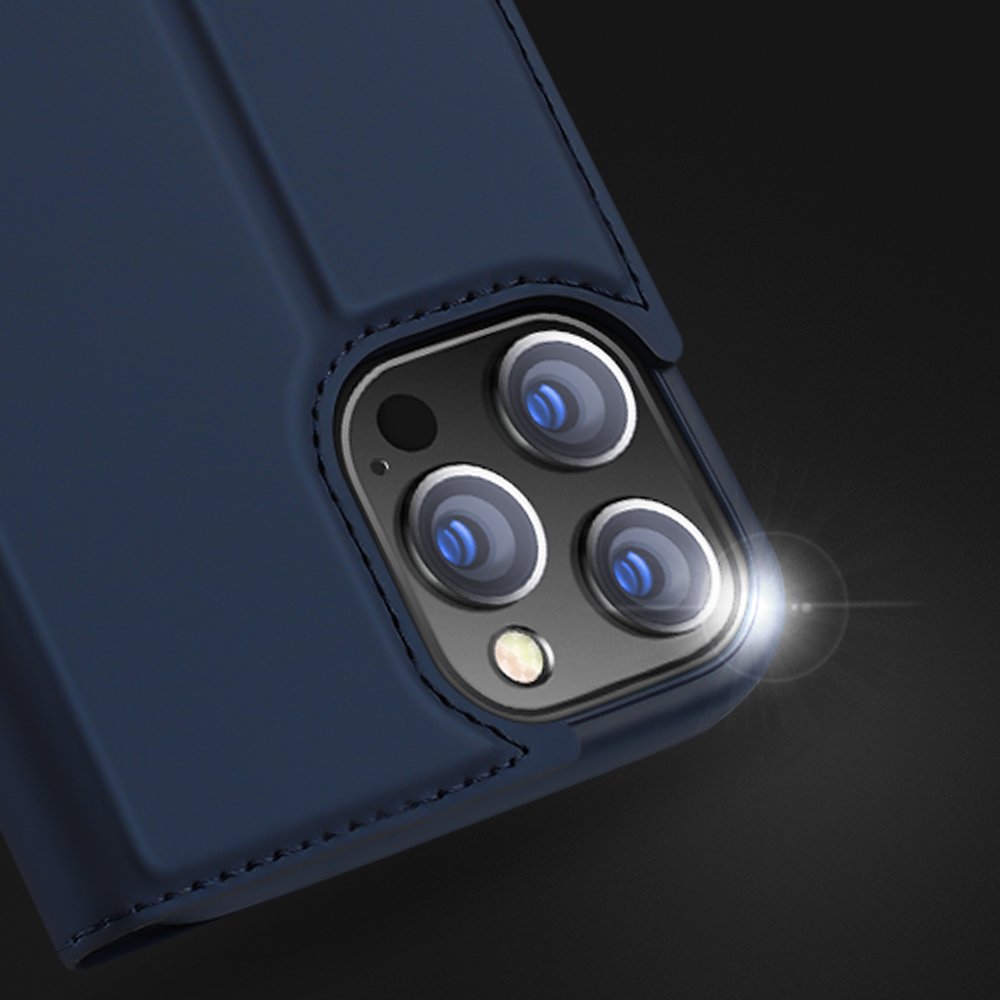 Dux Ducis Skin Pro bokhylleveske for iPhone 13 Pro Max Golden