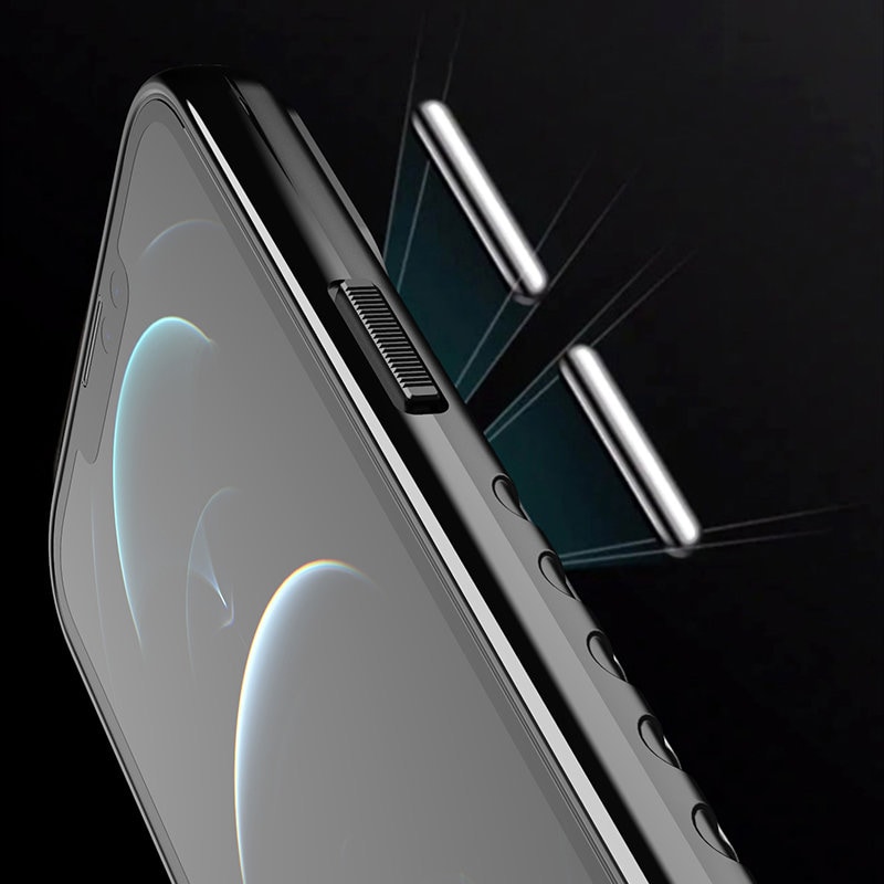 Thunder Case fleksibelt, robust TPU-deksel for iPhone 13 Pro svart