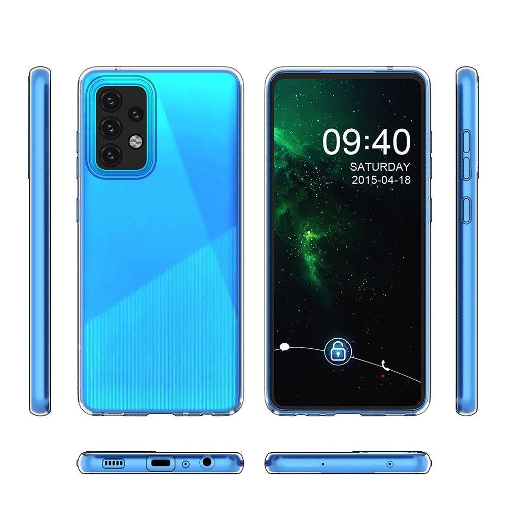 Ultraklart 0,5 mm gel TPU-deksel for Honor 50 Pro gjennomsiktig