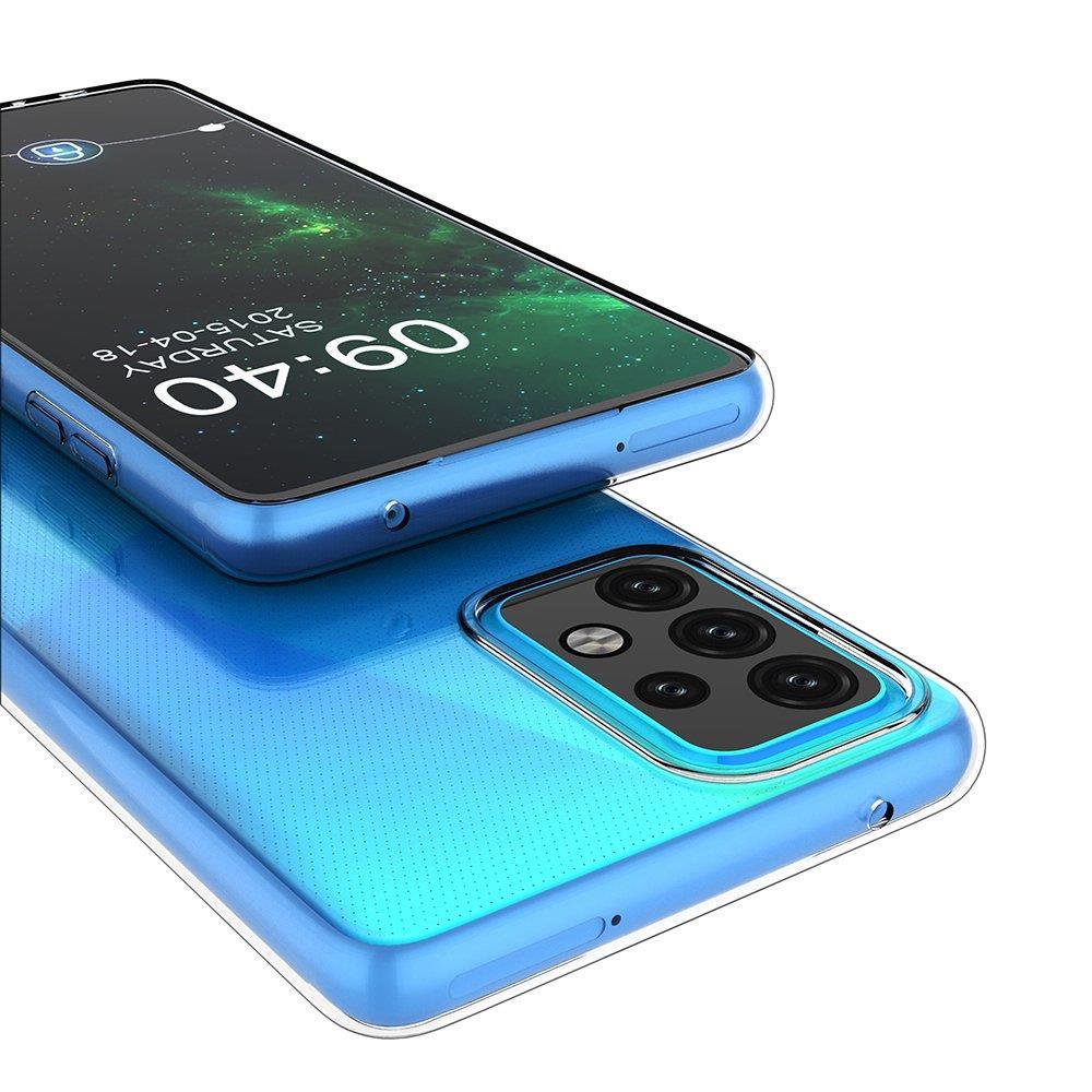 Ultraklart 0,5 mm gel TPU-deksel for Honor 50 Pro gjennomsiktig
