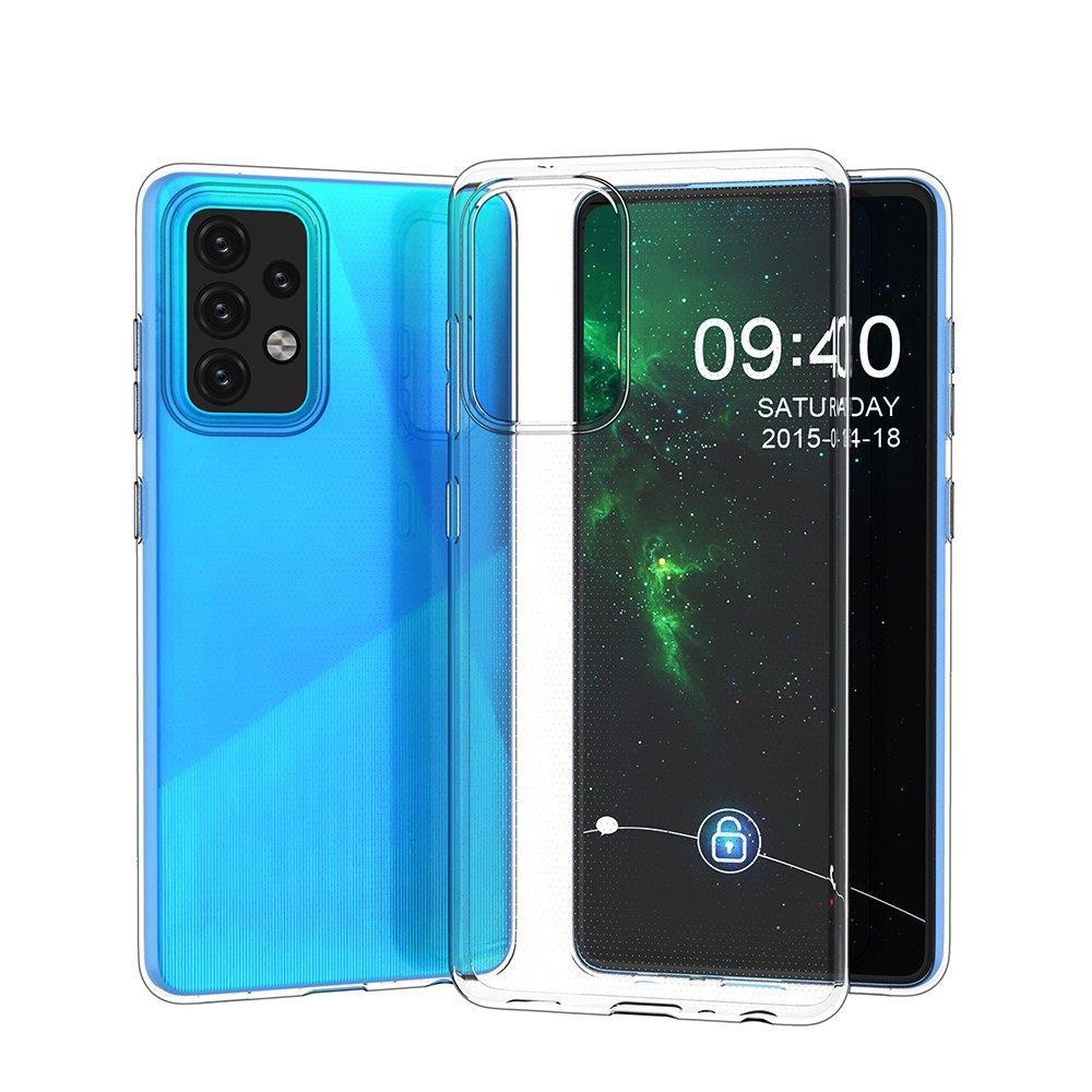 Ultraklart 0,5 mm gel TPU-deksel for Honor 50 Pro gjennomsiktig