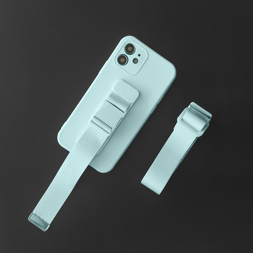 Tauetui geletui med kjede lanyard bag lanyard iPhone 12 Pro Max svart