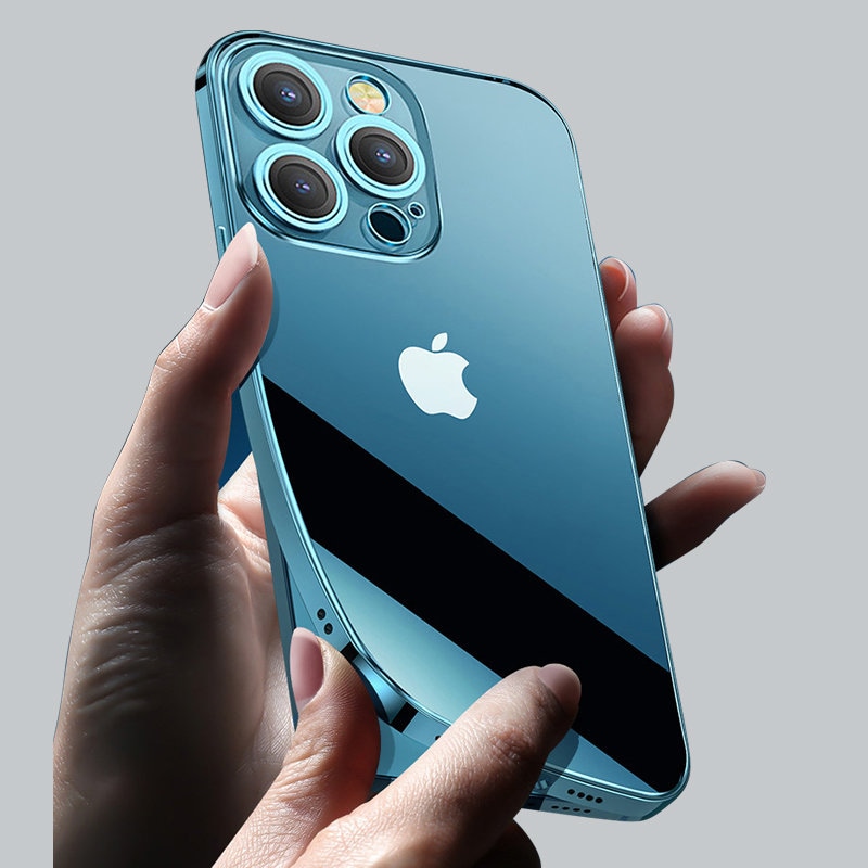 Joyroom Chery speildeksel for iPhone 13 Pro metallisk ramme sølv (JR-BP908 sølv)