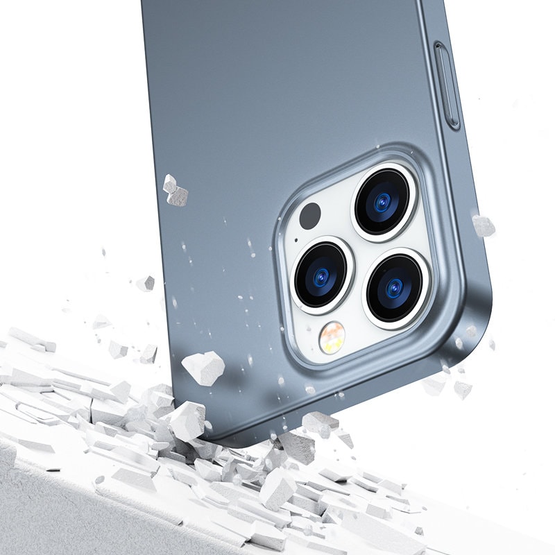 Joyroom 360 full dekselet foran og bak for iPhone 13 Pro Max + herdet glass skjermbeskytter grå