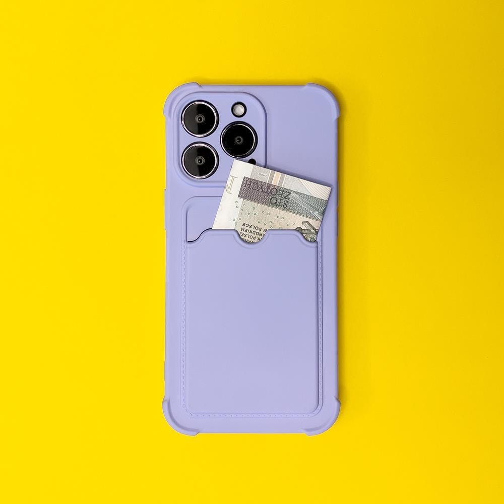 Kort Armor Etui Veske For Samsung Galaxy A32 4G - Silikon Lommebok Deksel Rød