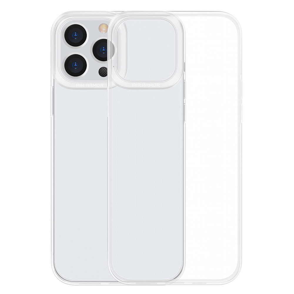 Baseus Simple Series Case gjennomsiktig gel-etui for iPhone 13 Pro Max gjennomsiktig (ARAJ000202)