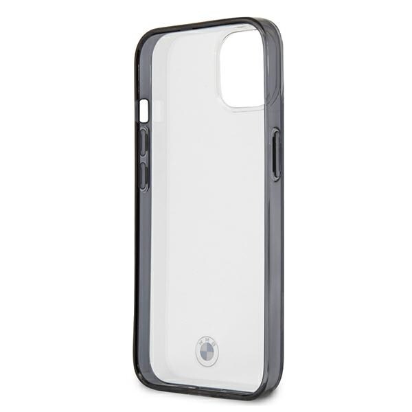 BMW Signature Collection-etui for iPhone 13 mini - gjennomsiktig