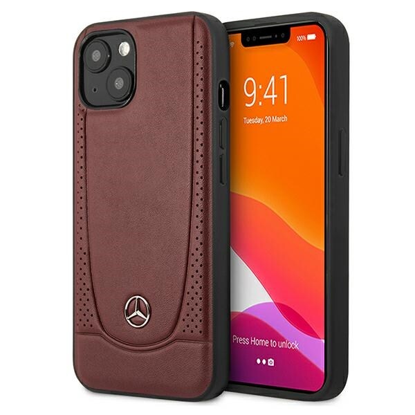 Mercedes Urban Line-etui for iPhone 13 mini - rød