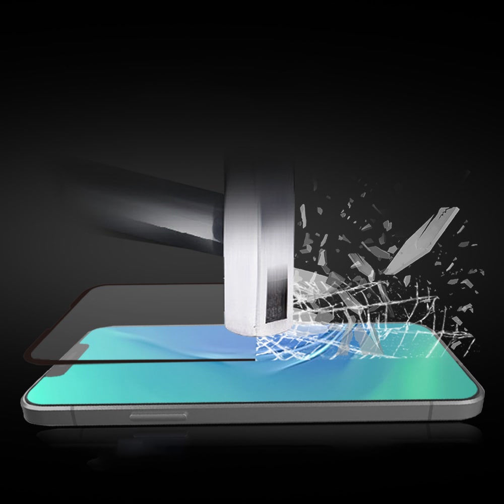 Bestsuit 6in1 sett for iPhone 13 mini: etui, herdet glass, film, kameraobjektiv, kluter, aplikator