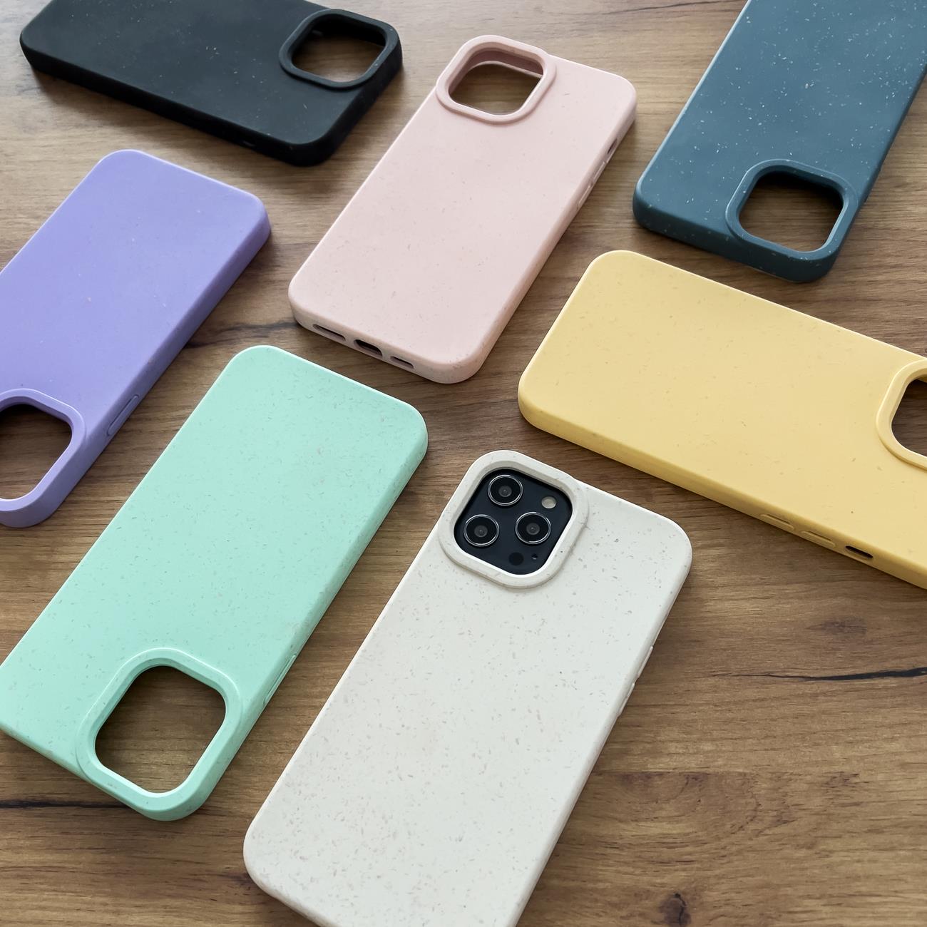 Eco Case-etui for iPhone 11 Pro Max Silikondeksel Telefondeksel Grønn