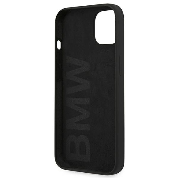 BMW Signaturveske i silikon for iPhone 13 mini - svart
