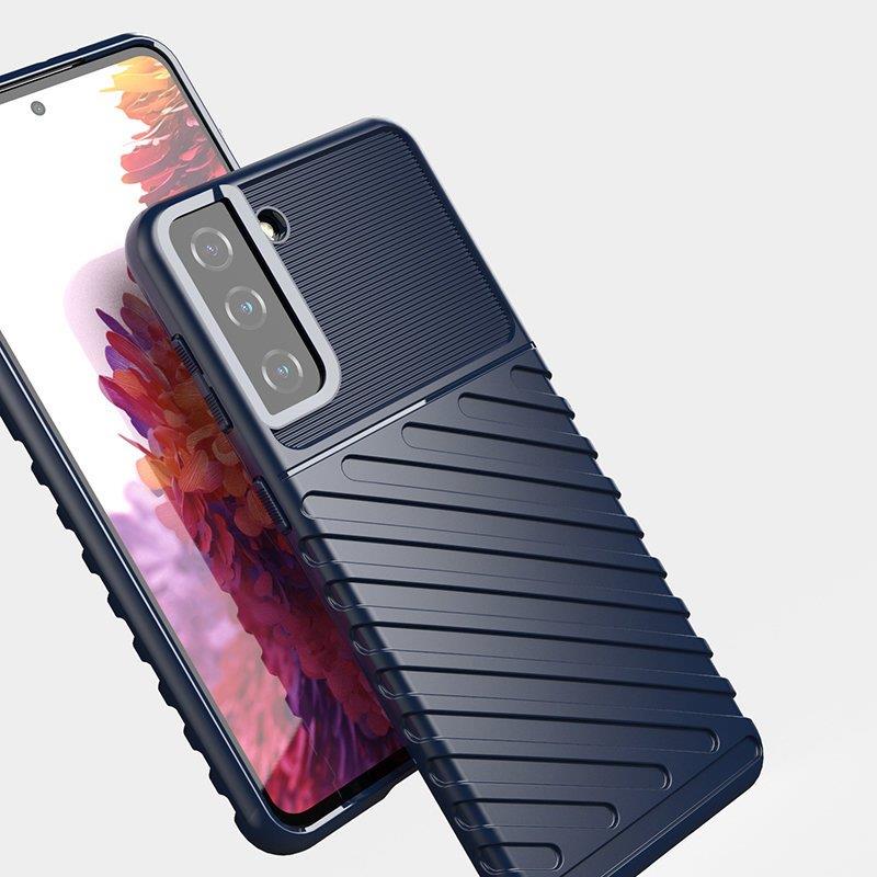Thunder Case fleksibelt pansredeksel for Samsung Galaxy S22 + (S22 Plus) svart