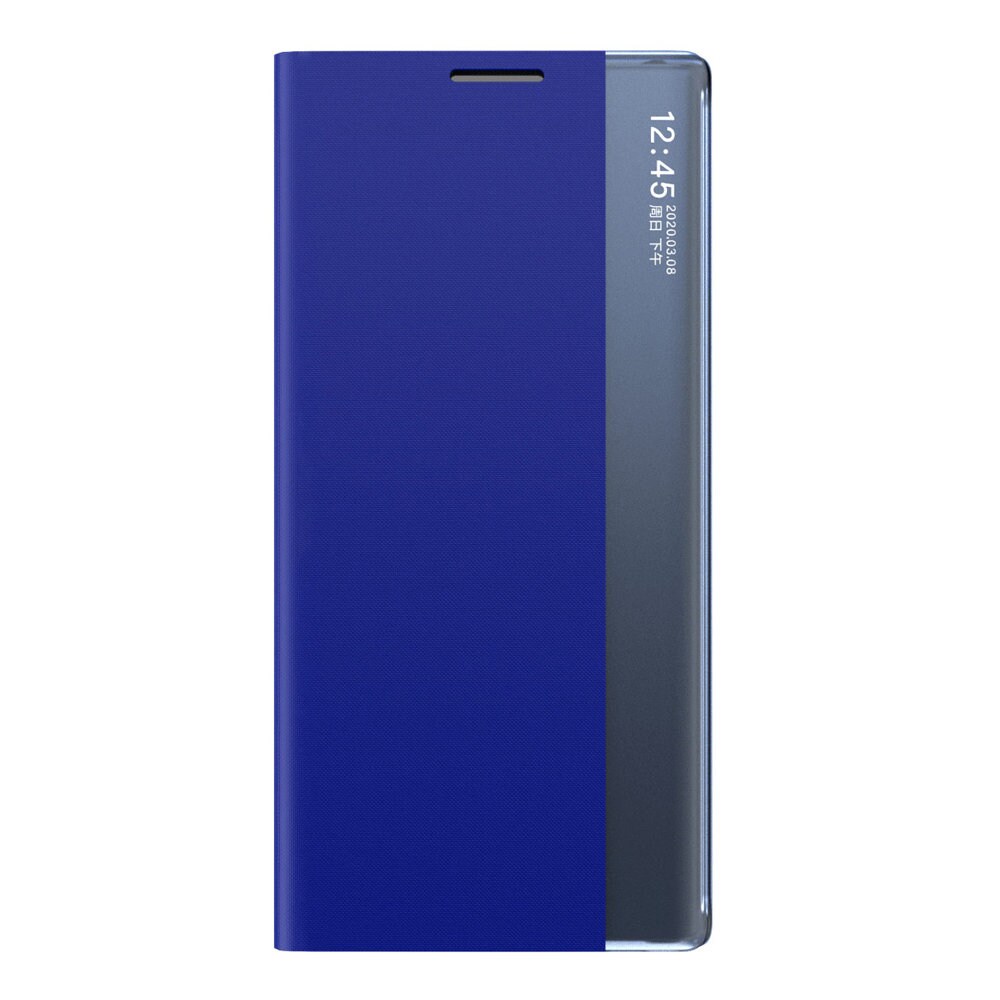 Nytt Sleep Case-deksel med stativfunksjon for Samsung Galaxy A03s (166.5) blå
