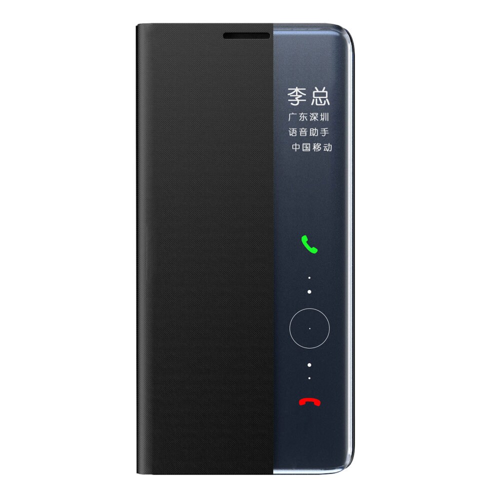 Nytt Sleep Case-deksel med stativfunksjon for Samsung Galaxy A03s (166.5) svart