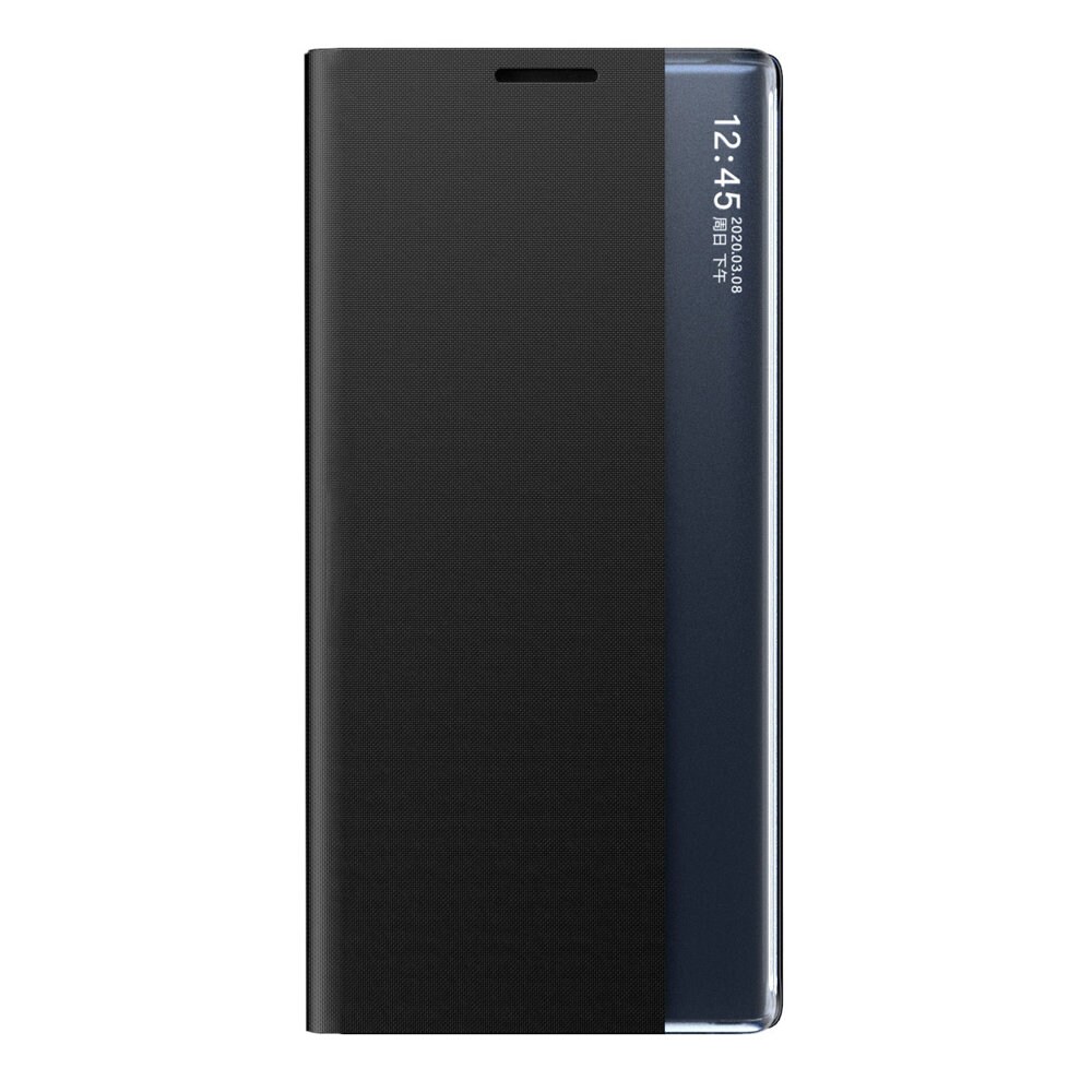 Nytt Sleep Case-deksel med stativfunksjon for Samsung Galaxy A03s (166.5) svart