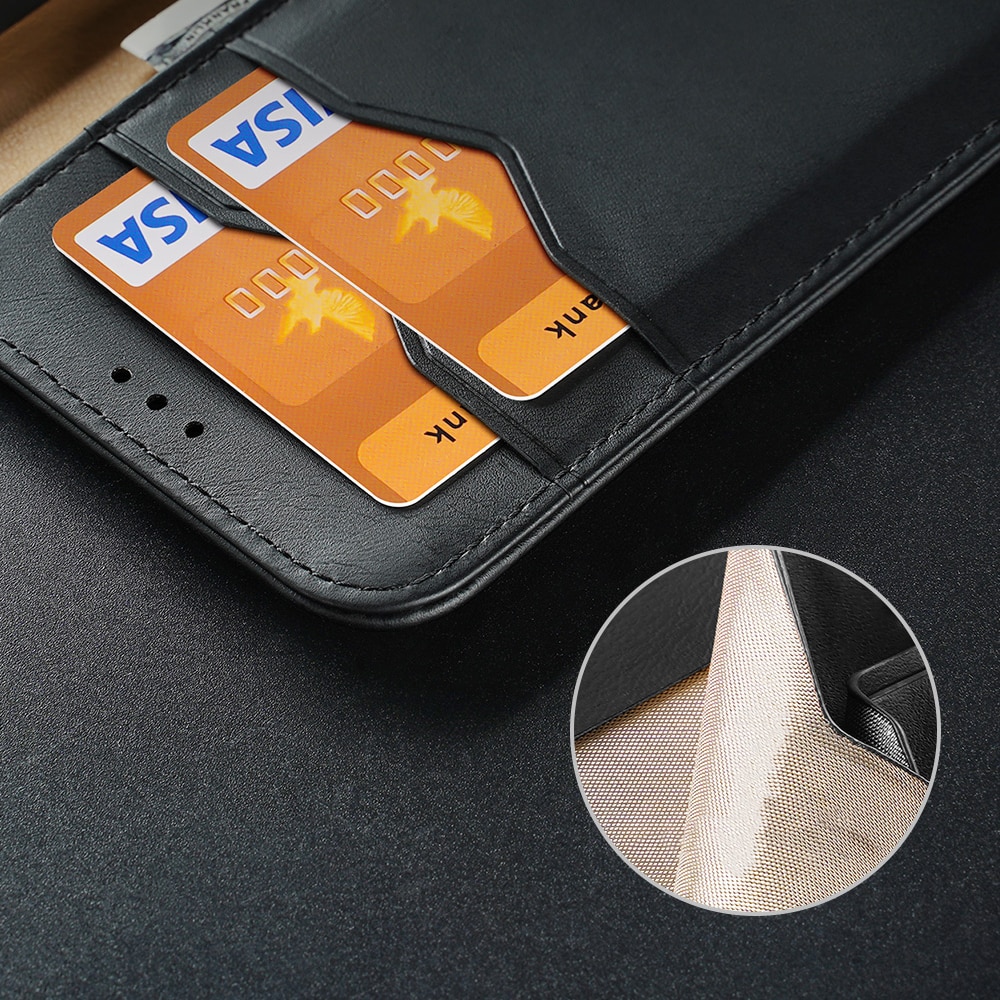 Dux Ducis Hivo Leather Flip Cover Wallet for Cards & Documents Samsung Galaxy S22+ Blue