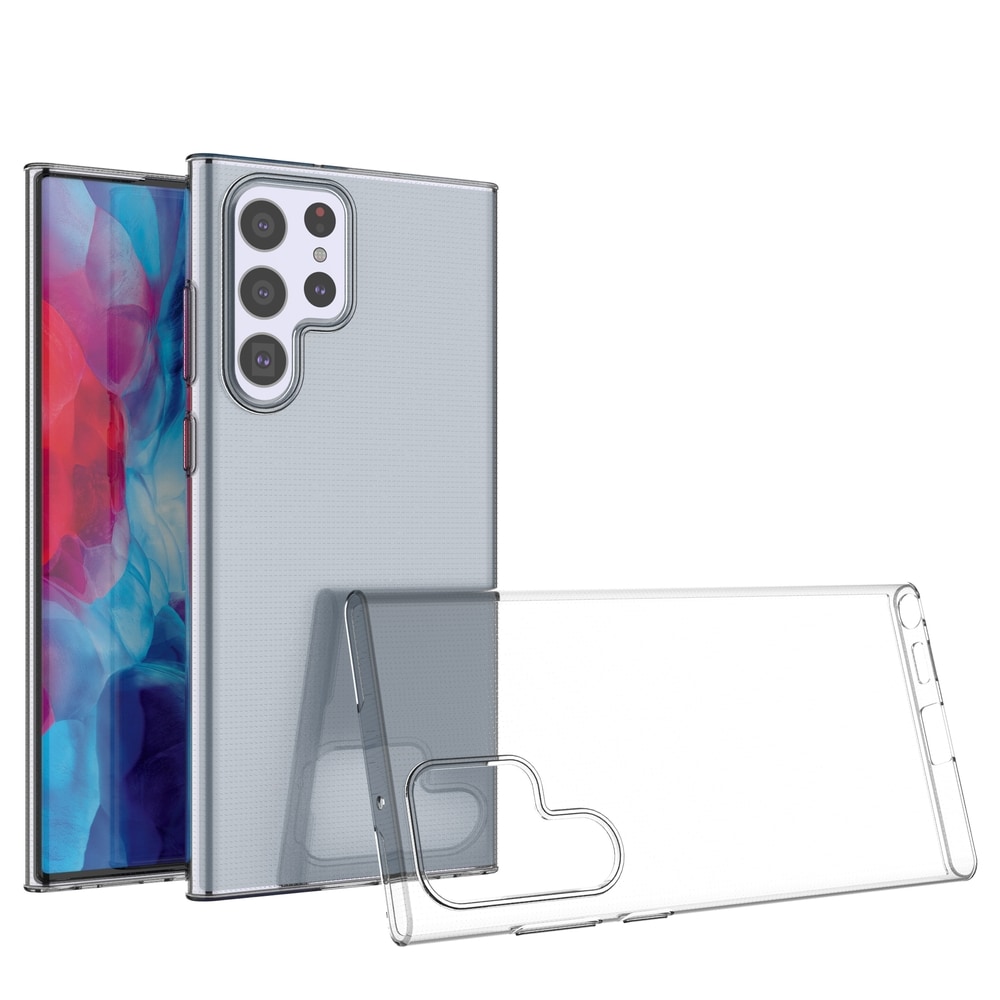 Ultraklart geldeksel 0,5 mm Samsung Galaxy S22 Ultra Transparent
