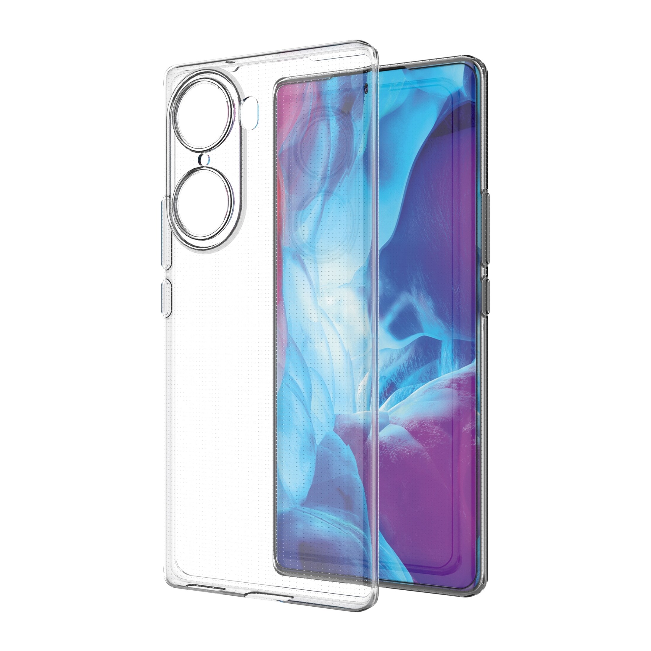 Ultra Clear 0,5 mm Honor 60 Pro geldeksel gjennomsiktig