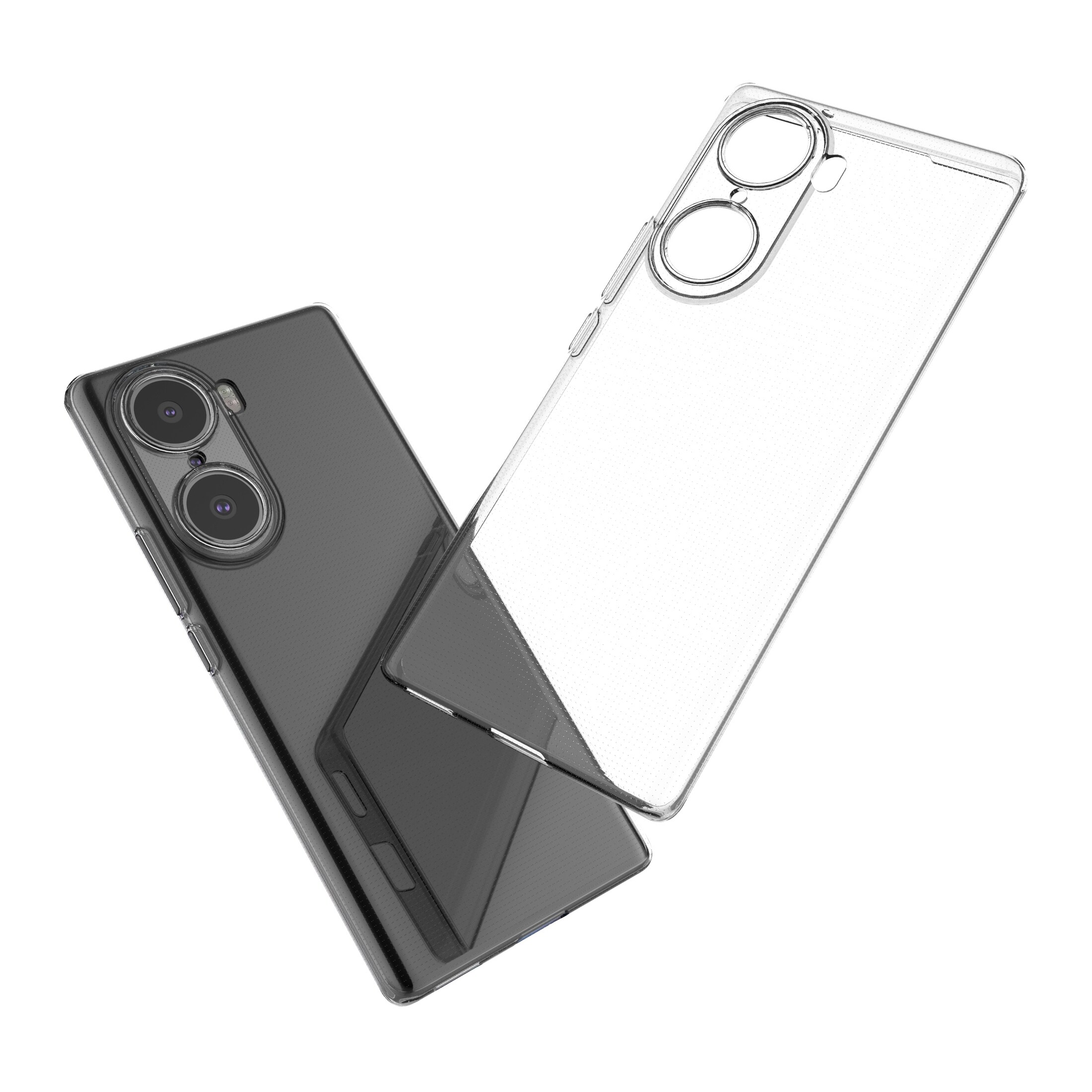 Ultra Clear 0,5 mm Honor 60 Pro geldeksel gjennomsiktig