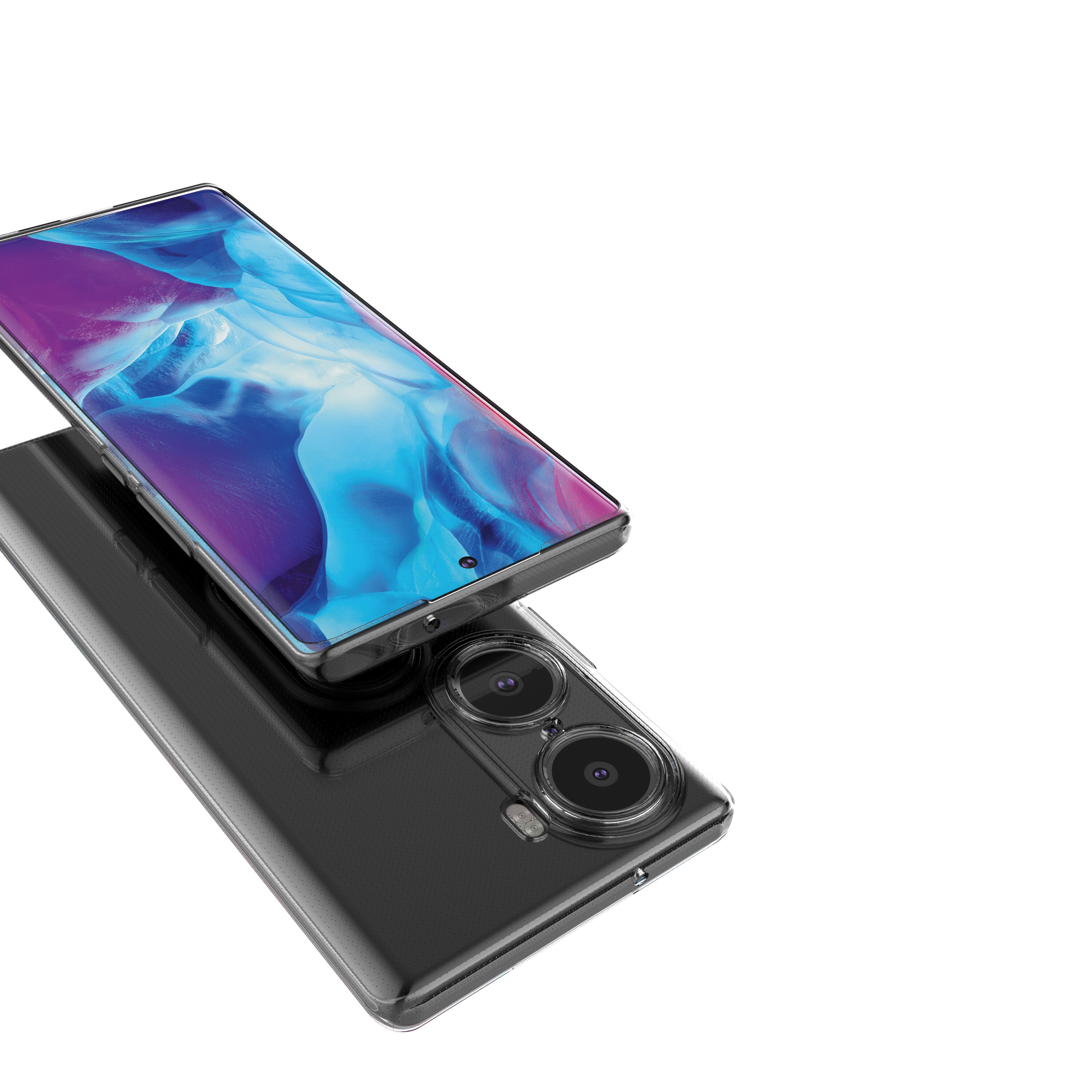 Ultra Clear 0,5 mm Honor 60 Pro geldeksel gjennomsiktig