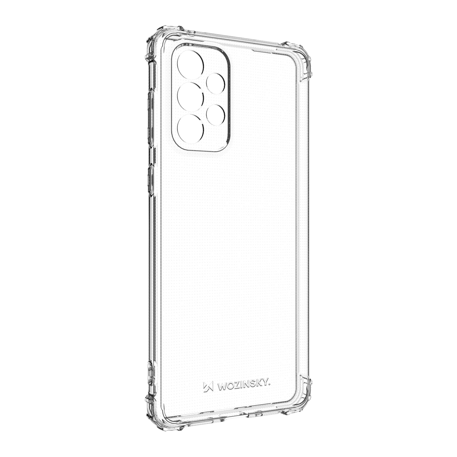 Wozinsky Anti Shock Armored Case for Samsung Galaxy A73 gjennomsiktig