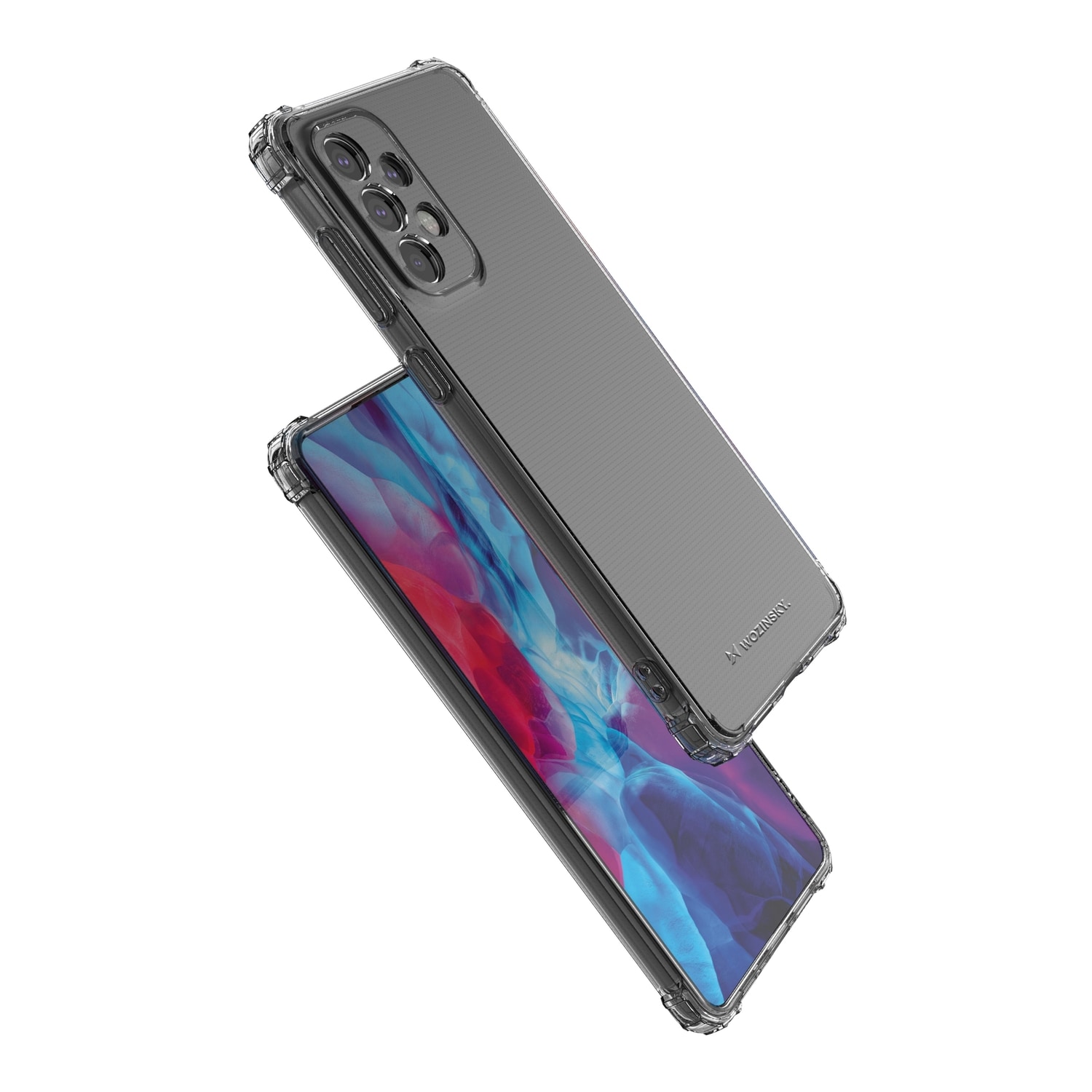 Wozinsky Anti Shock Armored Case for Samsung Galaxy A73 gjennomsiktig