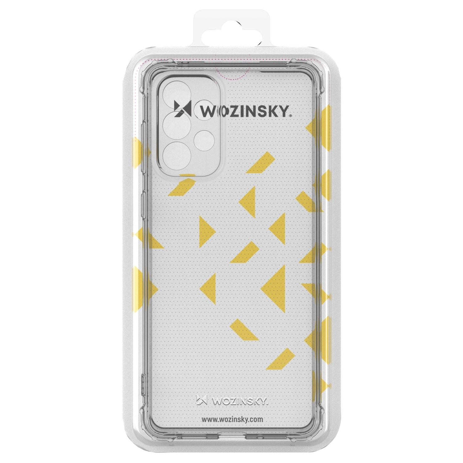 Wozinsky Anti Shock Armored Case for Samsung Galaxy A73 gjennomsiktig