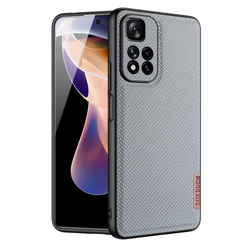 Dux Ducis Fino nylon etui for Xiaomi Redmi Note 11 Pro + 5G / Mi11i HyperCharge / Poco X4 NFC blå