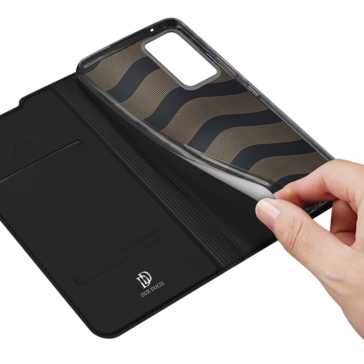 Dux Ducis Skin Pro Holster Cover Flap Vivo V23e svart