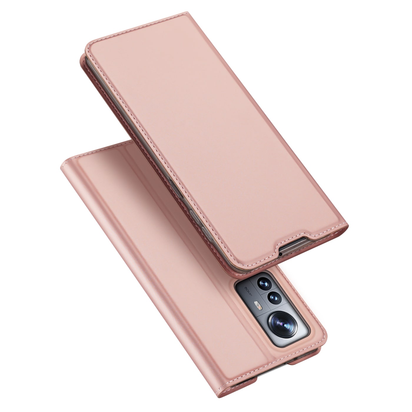 Dux Ducis Skin Pro Holster Cover Flip Cover for Xiaomi 12 Pro rosa