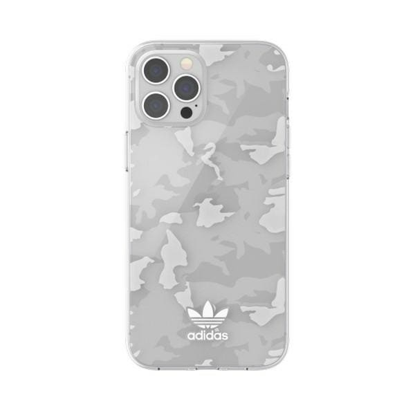 Adidas OR SnapCase Camo-etui for iPhone 12 Pro Max - gjennomsiktig