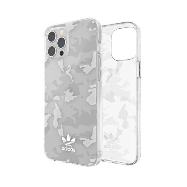 Adidas OR SnapCase Camo-etui for iPhone 12 Pro Max - gjennomsiktig