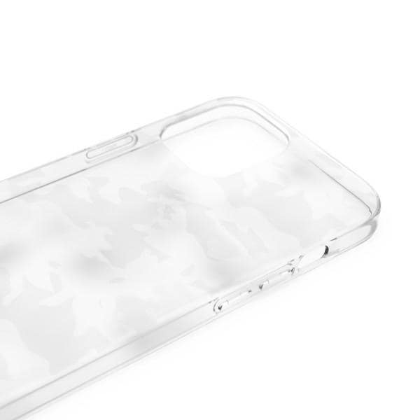 Adidas OR SnapCase Camo-etui for iPhone 12 Pro Max - gjennomsiktig