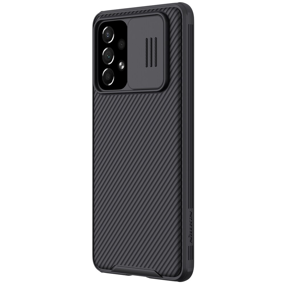 Nillkin CamShield Pro-etui Pansret deksel Kamerabeskytter for Samsung Galaxy A73 Svart