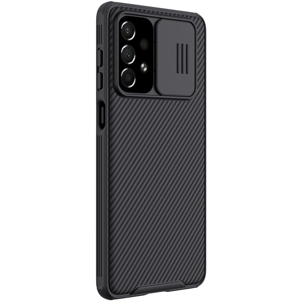 Nillkin CamShield Pro-etui Pansret deksel Kamerabeskytter for Samsung Galaxy A73 Svart