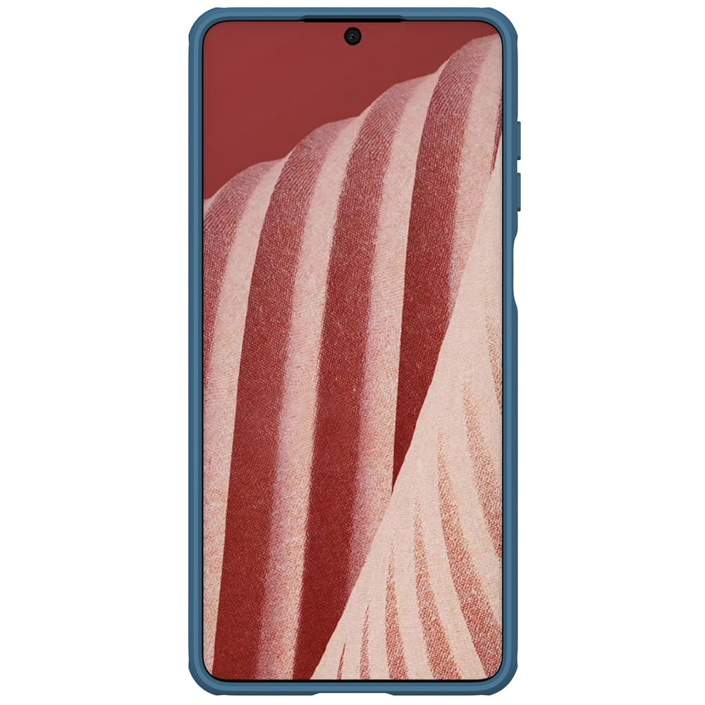 Nillkin CamShield Pro-etui Pansret deksel Kamerabeskytter for Samsung Galaxy A73 Blå