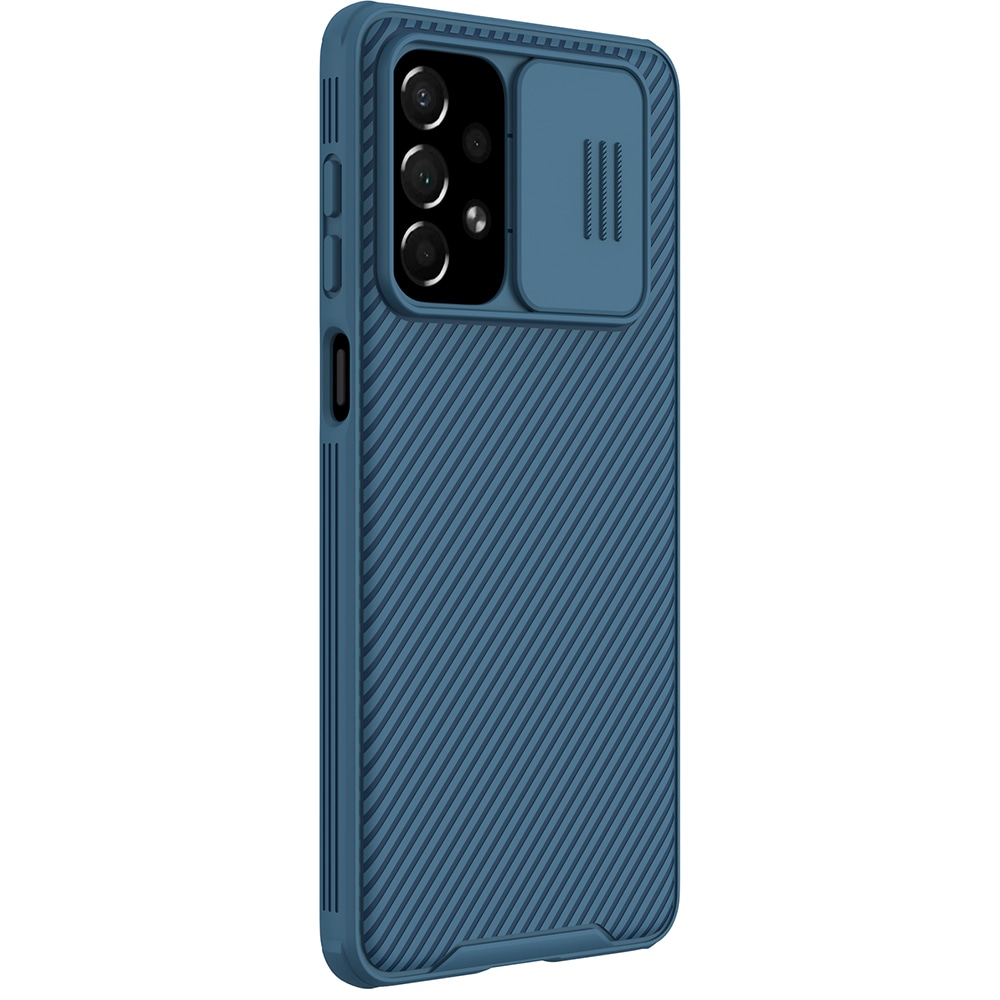 Nillkin CamShield Pro-etui Pansret deksel Kamerabeskytter for Samsung Galaxy A73 Blå