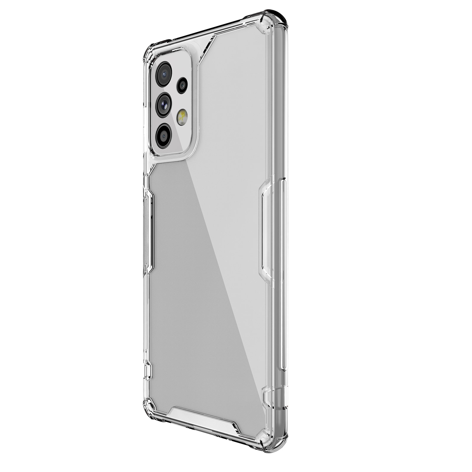Nillkin Nature Pro-etui for Samsung Galaxy A73 pansrede deksel gjennomsiktig deksel