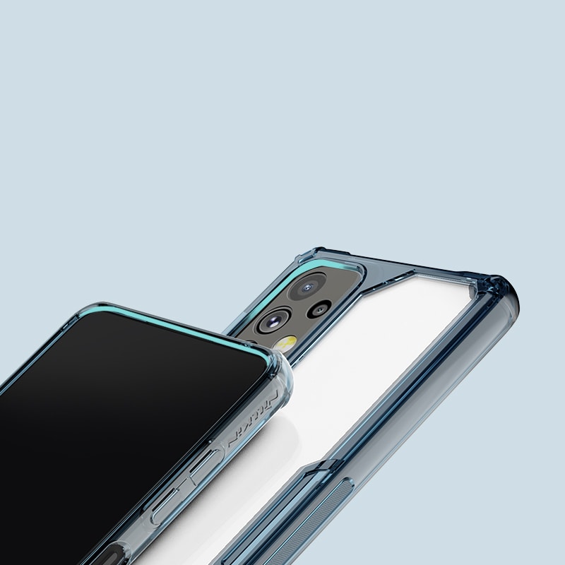 Nillkin Nature Pro-etui for Samsung Galaxy A73 pansrede deksel gjennomsiktig deksel