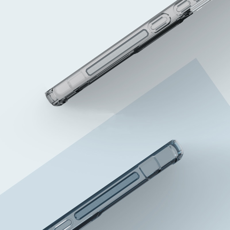 Nillkin Nature Pro-etui for Samsung Galaxy A73 pansrede deksel gjennomsiktig deksel