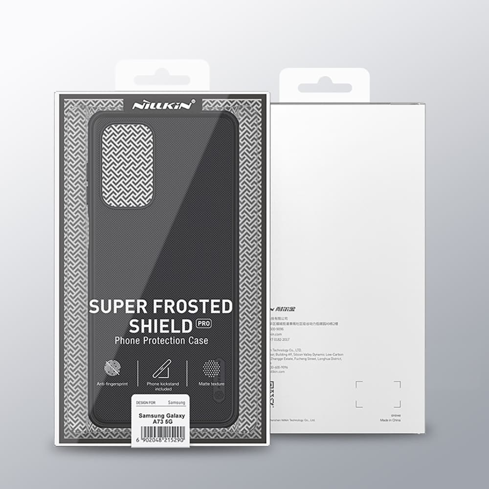 Nillkin Super Frosted Shield Pro slitesterkt deksel for Samsung Galaxy A73 svart