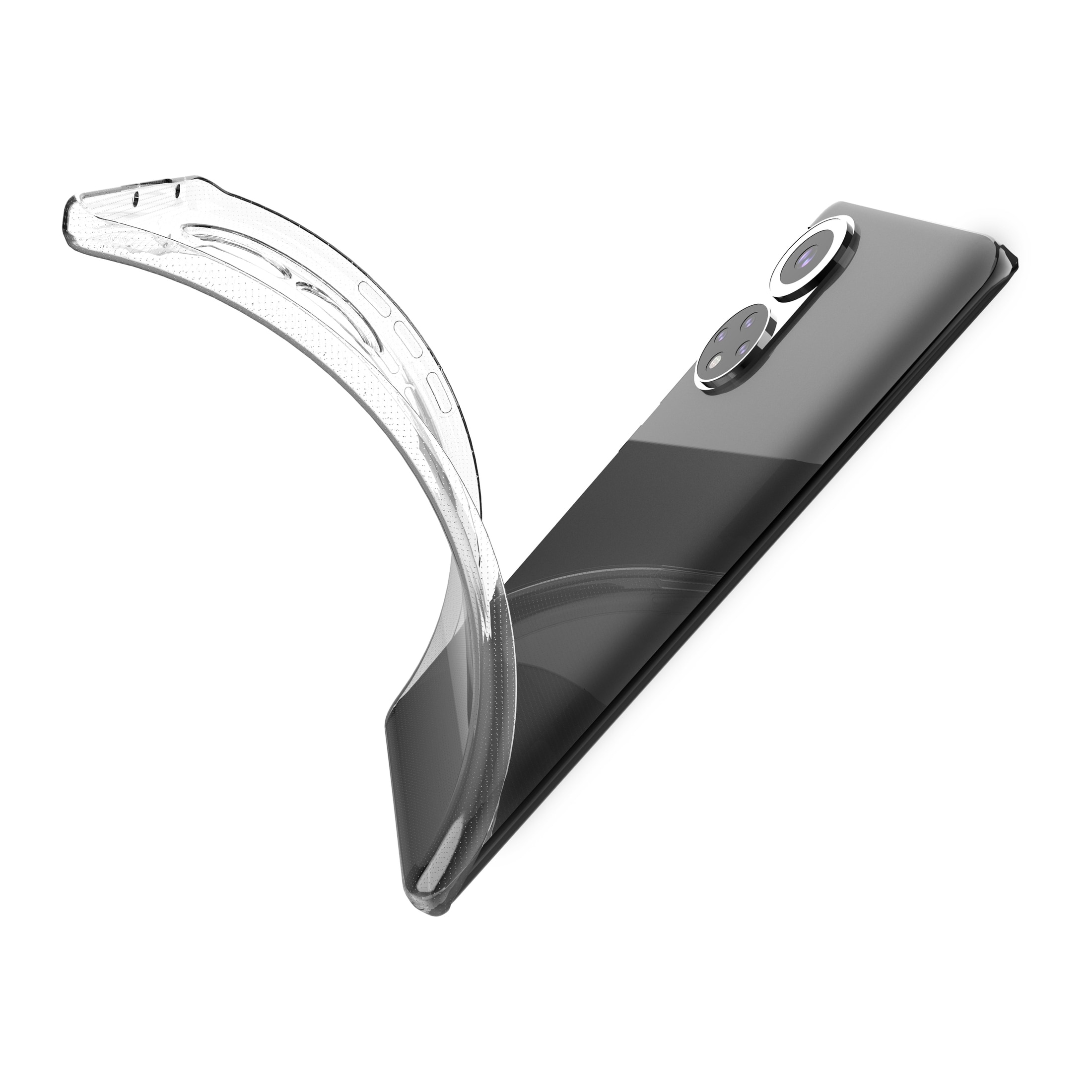 Ultra Clear 0,5 mm Honor 50 SE Gel Cover gjennomsiktig