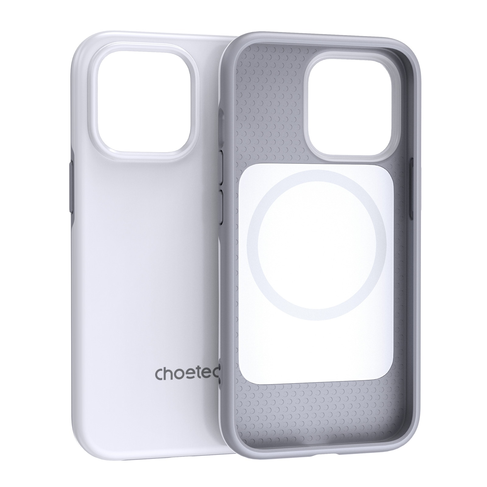 Choetech MFM Anti-drop-etui laget for MagSafe for iPhone 13 Pro hvit (PC0113-MFM-WH)