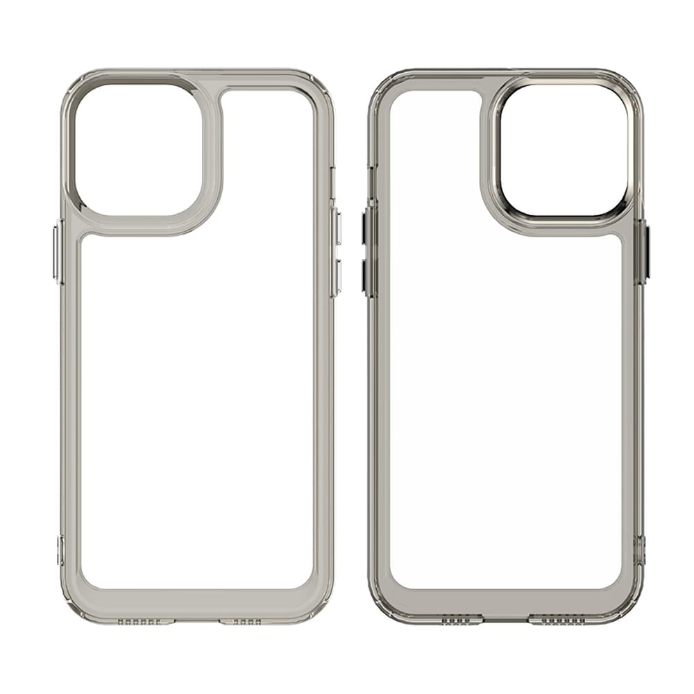 Outer Space Case for iPhone 12 Pro Max hardt deksel med gelramme blå