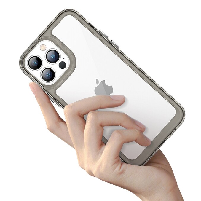 Outer Space Case for iPhone 12 Pro Max hardt deksel med gelramme blå